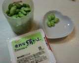 残った枝豆と豆腐で「ずんだ枝豆豆腐」作り方1写真