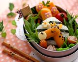 動物園のお弁当に♪キリンさん！作り方7写真