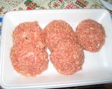 激ｳﾏ煮込みダブルチーズハンバーグ作り方1写真