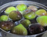 いちじくの赤ワイン煮作り方1写真