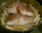 デパ地下200円のあらで作る鯛のあら炊き作り方3写真