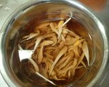 ごぼうと牛肉のピリ辛炒め作り方1写真