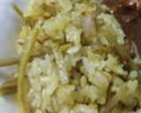 カレーに合う♪炊飯器で牛蒡クミンピラフ風作り方8写真