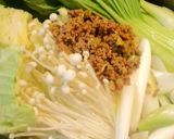 キャベツもやし山盛り坦々鍋（担担鍋）♪作り方5写真