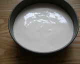 ■ほうじ茶ムース on 黒ゴマタルト■作り方5写真