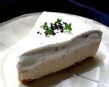■ほうじ茶ムース on 黒ゴマタルト■作り方8写真