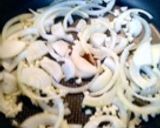鶏としめじのトマト煮作り方1写真