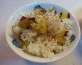 さつま芋ご飯　ふっくらごはん作り方6写真