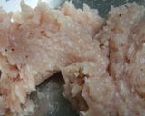 シンプルに鶏胸肉のつくね作り方6写真