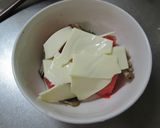 3分で一品追加☆とろとろトマト&チーズ作り方4写真