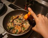 洗い物いらず、簡単焼きつくね作り方4写真