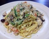 簡単！鮭クリームパスタ作り方7写真