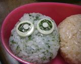 キャラ弁当♬ガチャピン＆ムック作り方3写真