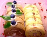❤♡ミルクティーシフォンロールケーキ♡❤作り方15写真