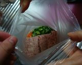 洗い物いらず、簡単焼きつくね作り方2写真