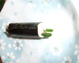 弁当♪魚ニソとほうれん草のチーズのり巻き作り方6写真