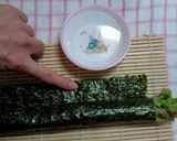 サニーレタス胡瓜カニカマ海苔巻き作り方5写真