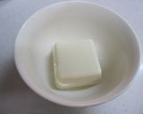 スプーンで食べる。お豆腐のまぜまぜ作り方1写真