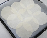 黒豆とサツマイモの餃子皮ピザ作り方4写真