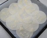 黒豆とサツマイモの餃子皮ピザ作り方5写真