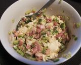 スプーンで食べる。お豆腐のまぜまぜ作り方6写真