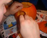 ハロウィン　ジャックーオーランタン作り方5写真