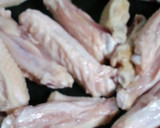 超簡単♪手羽はちみつﾁｷﾝﾊﾞｰ♪作り方1写真