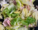 キャベツとベーコン炒め(お弁当)作り方4写真