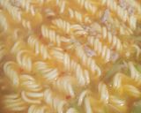 ひき肉かき玉ラーメン*〆はスープごはん作り方4写真