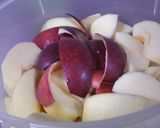 紅玉リンゴの飲むリンゴ酢作り方1写真