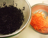 ＊厚揚げで！ひじきの白和え＊作り方1写真