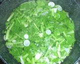 シンプル★美味しい★大根菜のゴマ油炒め作り方2写真