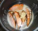 焼きシャケで鮭ご飯～♪作り方1写真