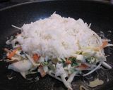 野菜たっぷりお好み焼きライス作り方5写真