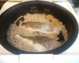 鯛の切り身がゴロンと乗った鯛ご飯作り方3写真