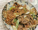 牛バラ薄切りのすき焼き風炒め作り方6写真