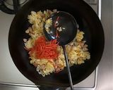 冷蔵庫に眠る紅生姜で作る、紅生姜炒飯作り方5写真