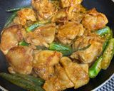 カレー粉の鶏肉のグリル作り方5写真