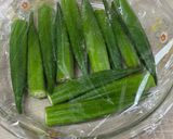 オクラの豚肉巻き♪作り方2写真