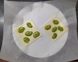 レンジで！おつまみ♡そら豆チーズせんべい作り方3写真