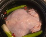 夏の疲れ改善に参鶏湯作り方5写真