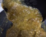 青いすももシロップの実でジャム作り方4写真