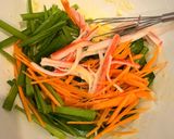 お店風カリカリ食感！カニカマ野菜たっぷりチヂミ作り方2写真