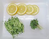 タイとかつおの塩レモンそうめん作り方2写真
