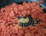 我が家のスタミナ丼 ひき肉丼作り方1写真