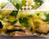 青梅塩麹漬けセロリとホタテ缶の半湯麺　作り方5写真