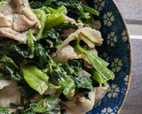 簡単★ほうれん草と豚肉のゴマドレマヨ炒め作り方3写真