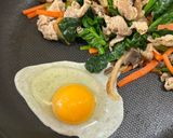 豚肉とほうれん草の炒めもの作り方7写真