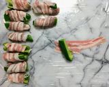簡単夕飯！無限ピーマン味噌肉巻き主菜弁当おつまみ作り方5写真