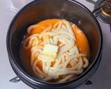 ごま豆乳キムチ鍋 と 〆のチーズうどん作り方9写真